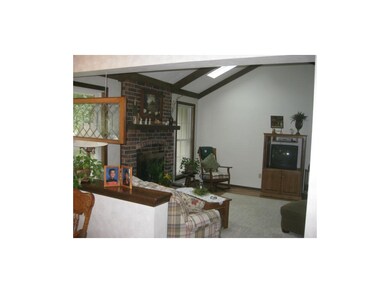 View of Family Room from the Kitchen.