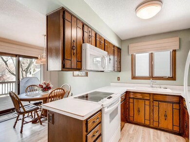 Updated appliances and bright sunny kitchen window