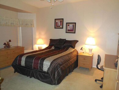 Master Bedroom with Bay Windows
