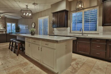 Extended Kitchen Island