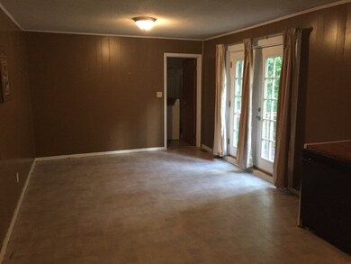 French Doors lead to lg deck