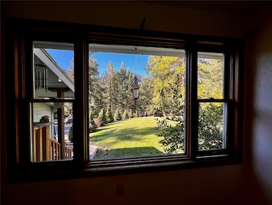 Detailed view of a tree filled landscape