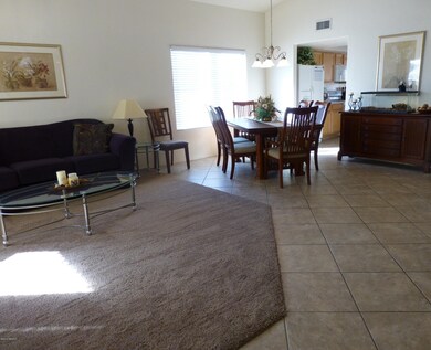 formal living and dining room