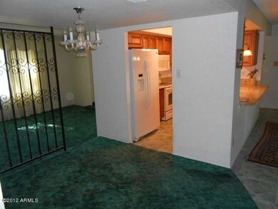 Kitchen overlooks family room