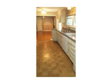 Kitchen looking toward dining area