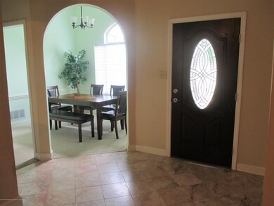 Entry Hall and Dining Room