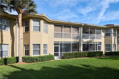 Rear view of unit with sun-filled lanai.