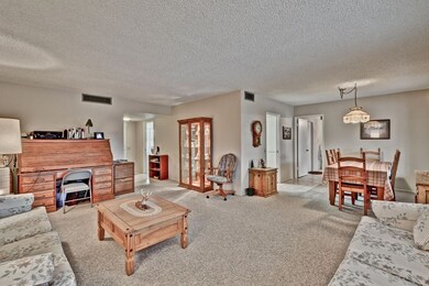 LIVING ROOM AND DINING AREA
