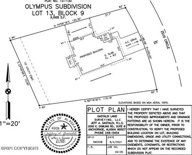 L13 B9 Olympus Plot Plan