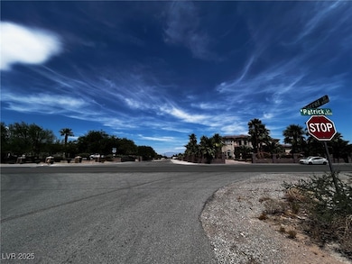 View of asphalt road with traffic signs and sidewalks