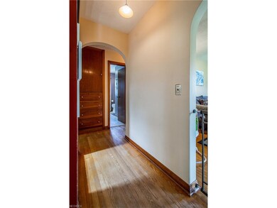 Hall off of the living room