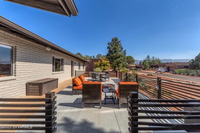 Outdoor Seating Area view to East