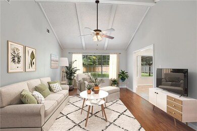 Living Room Virtually Staged