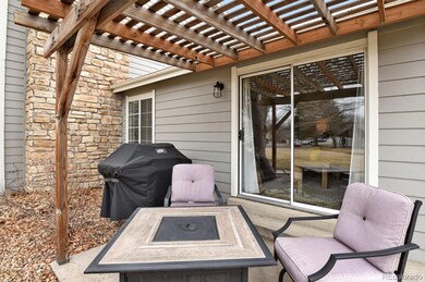 Pergola with serene seating area
