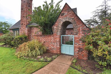 Wrought iron gate entrance to your private courtya