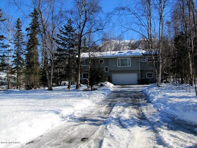 Home sits on nearly an acre.