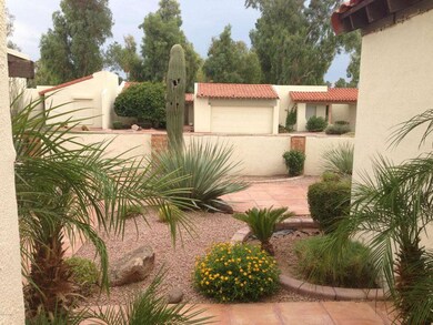 front courtyard