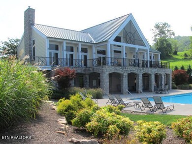 Community clubhouse and pool