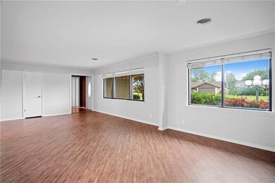 Large windows provide great light in this newly pa