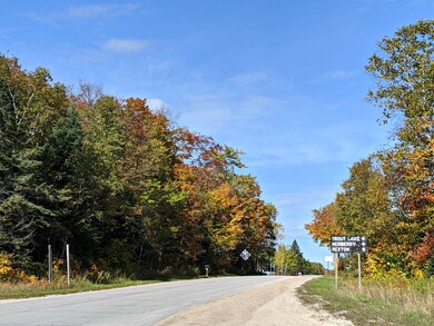 Hiawatha Trail across road from property