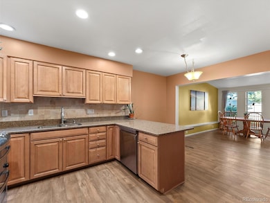 Kitchen: great counter space, ample storage, and an updated look.