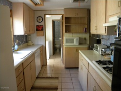 Kitchen toward Laundry Room