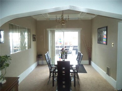 sliding glass doors which leads to deck to enjoy o