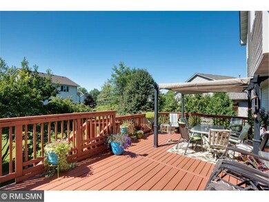 Huge outside deck.
