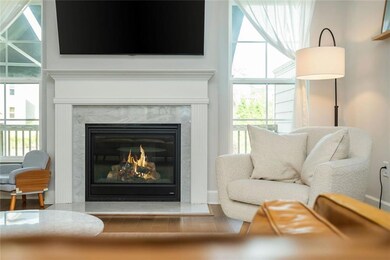 Gas Fireplace.