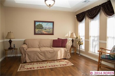 Formal living offers a second living area great fo