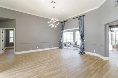 Floorplan includes formal living room which opens 