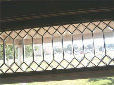 Lead glass detail.
