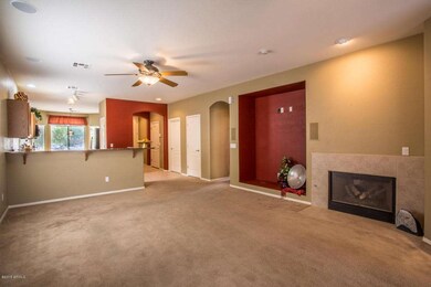 Great Room View of Kitchen