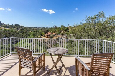 This deck off the master bedroom is the perfect pl
