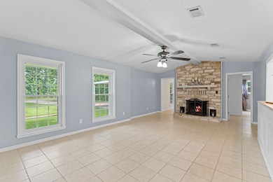 Double paned windows throughout home installed in
