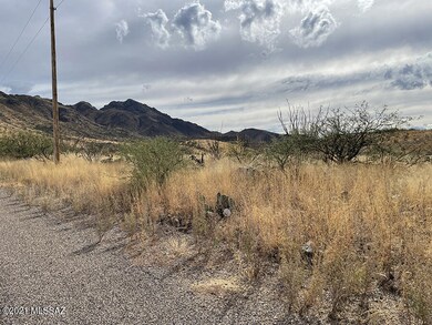 along the road, southeast