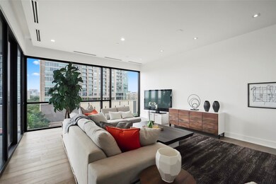 Spacious light filled living room with terrace adj