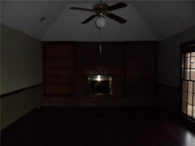 Large great room with fireplace!