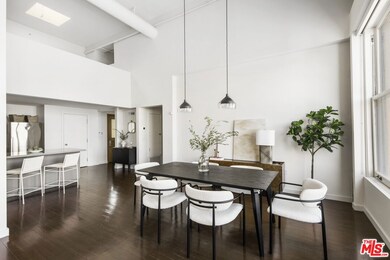 16 ft ceilings with upper mezzanine loft area