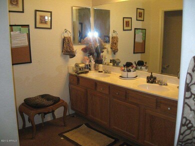Master bathroom w/ double sinks
