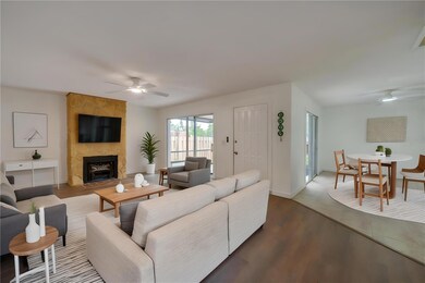 Virtually Staged Living Room