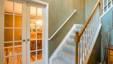 formal dining french doors