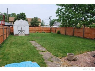 Backyard. Block patio out the backdoor with natura