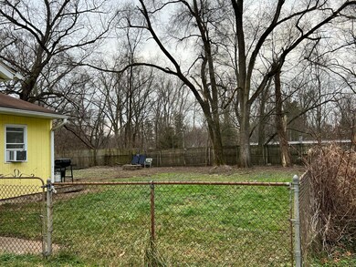 Fenced yard