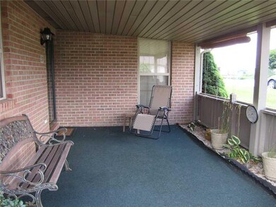 Patio/Deck. Large covered front porch is protects 
