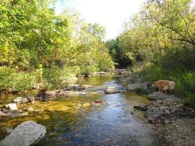 River waterfall area