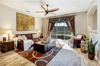 large conservation lot overlooking a serene pond.