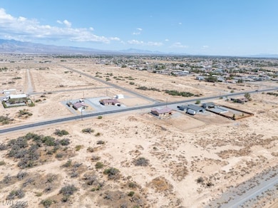 Overview of rural landscape featuring mountains