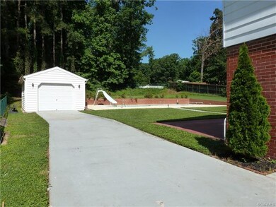 Nice 1.5 Detached Garage, concrete driveway,fenced