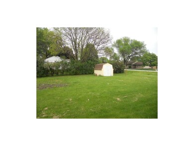 Rear Yard with Storage Shed.
